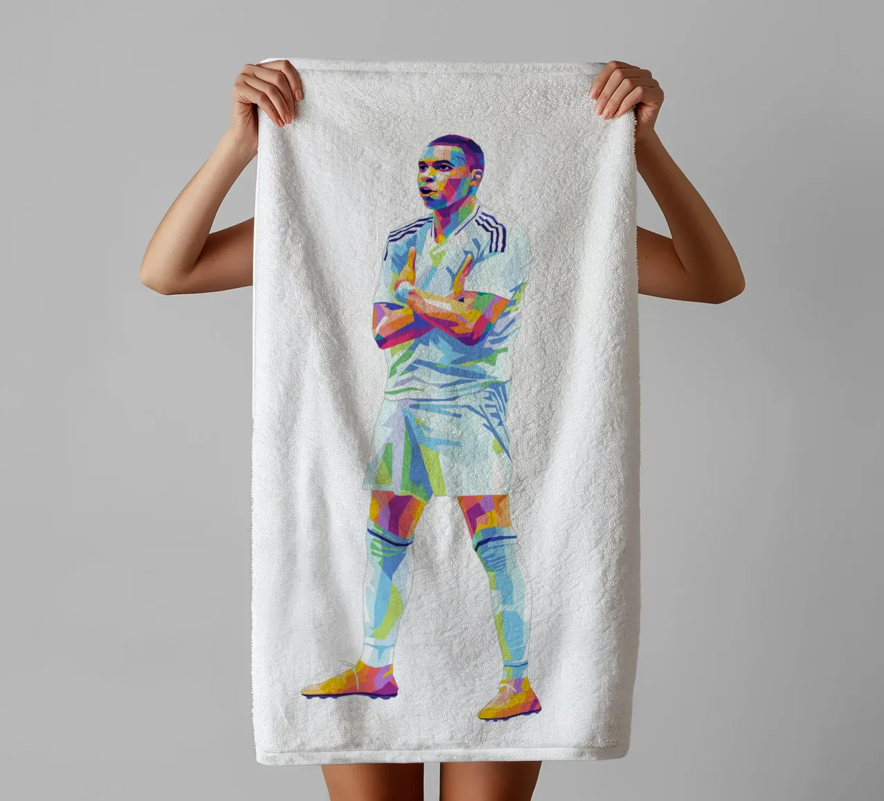 Giocatore mBappe Real Madrid asciugamano da bagno da WPAP MALANG