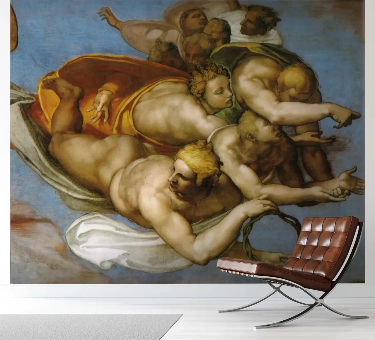 Michelangelo - Last Judgment photo wallpaper by Timeless Artworks
