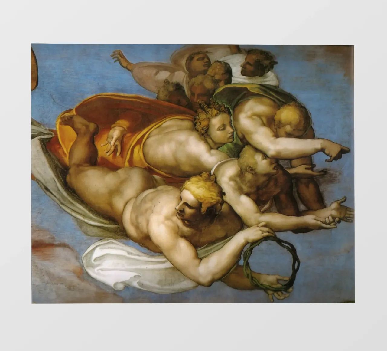 Michelangelo - Last Judgment photo wallpaper by Timeless Artworks