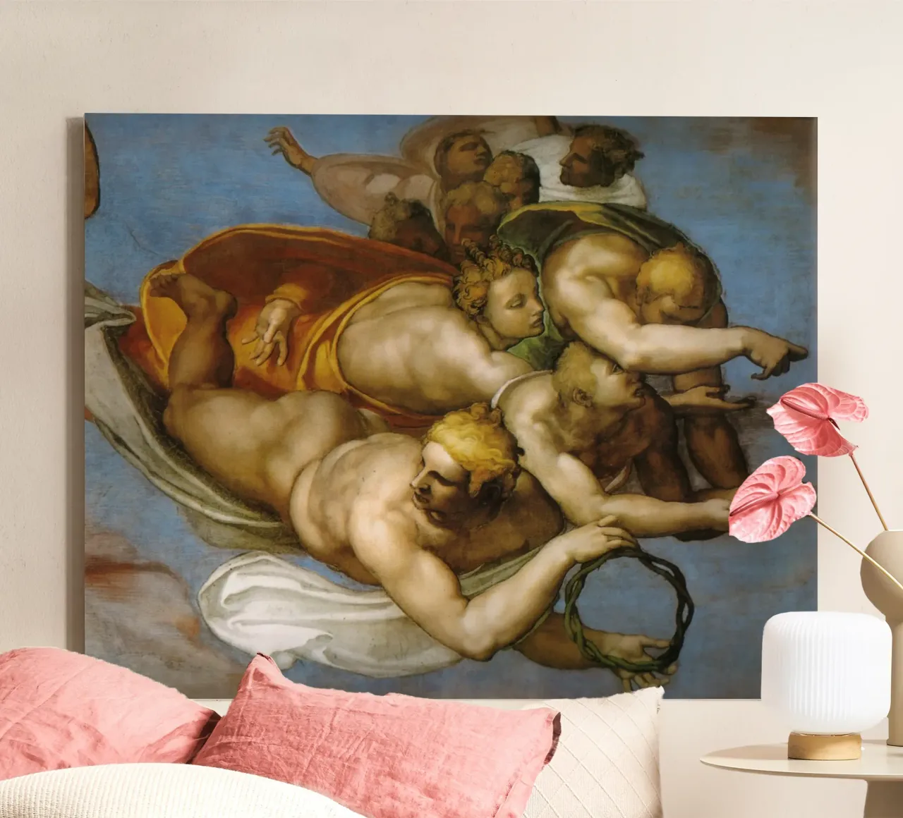 Michelangelo - Last Judgment canvas by Timeless Artworks