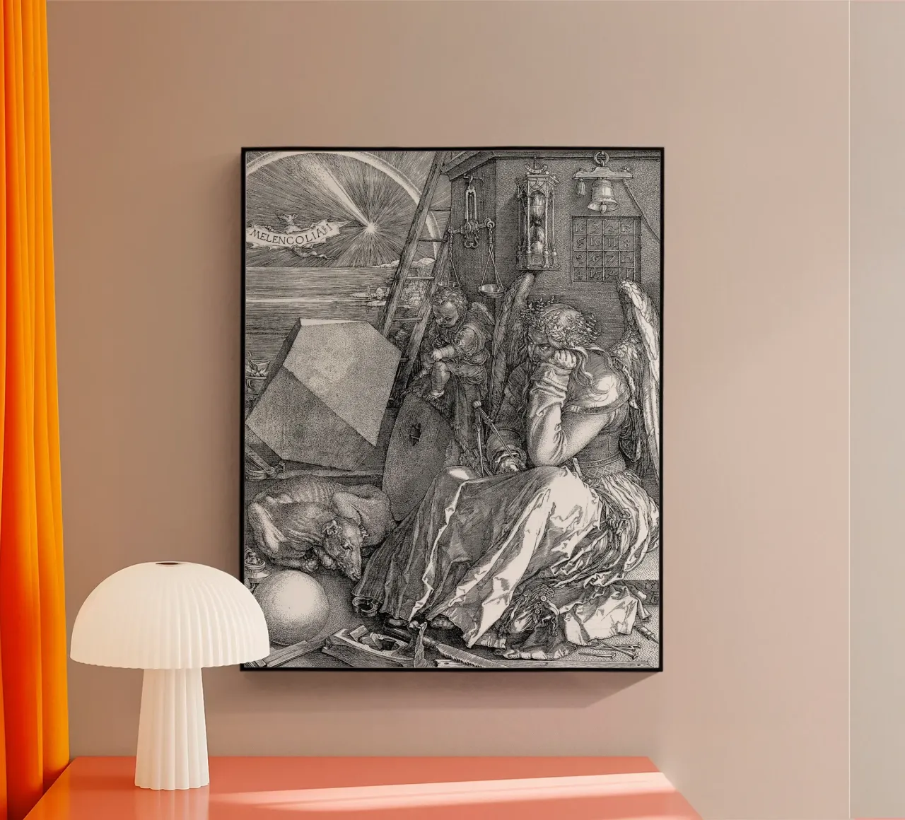 Albrecht Dürer - Melancholia plexiglass da Timeless Artworks