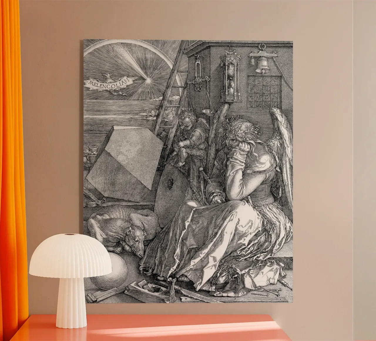 Albrecht Dürer - Melancholia plexiglass da Timeless Artworks