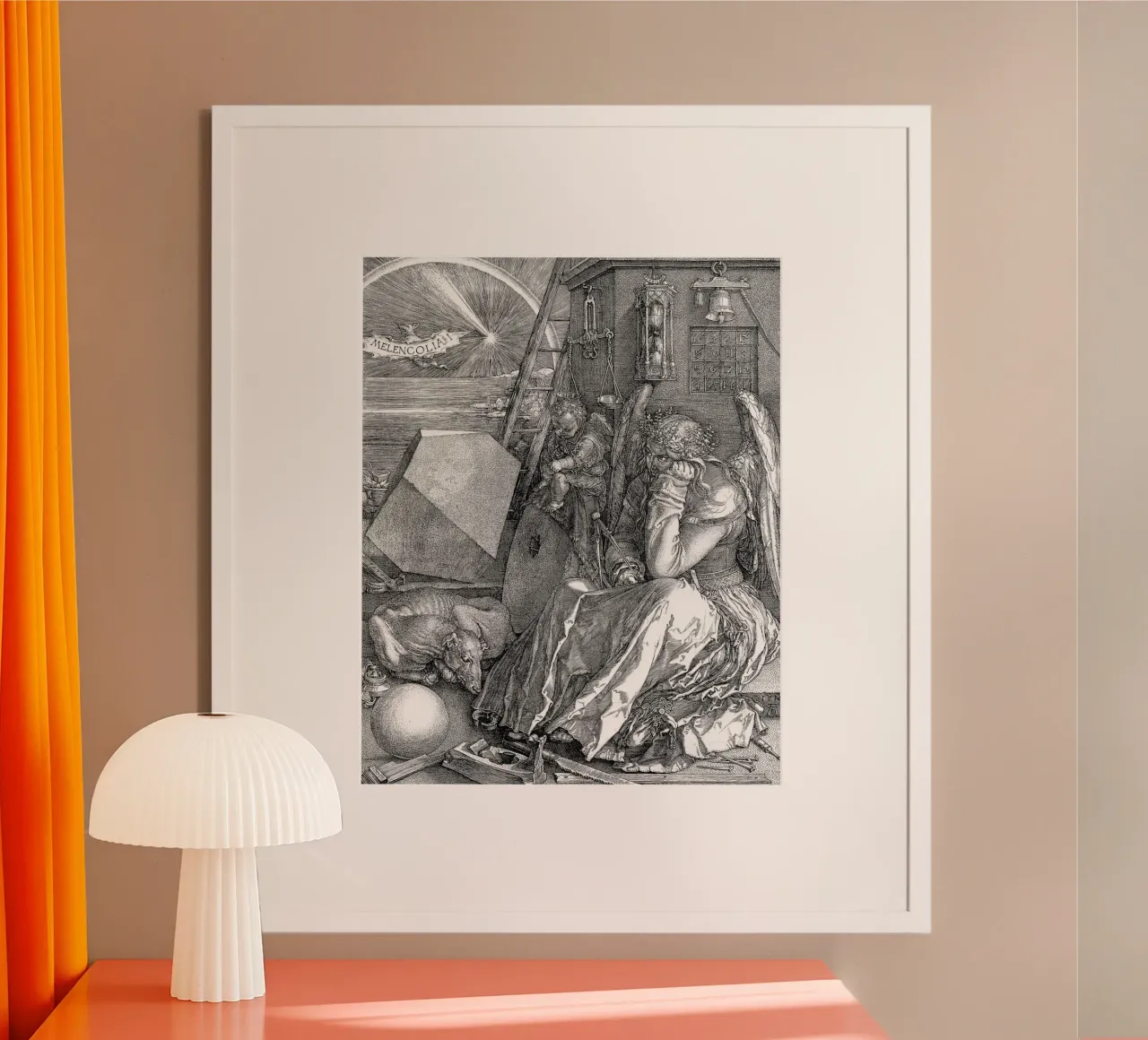 Albrecht Dürer - Melancholia poster da Timeless Artworks