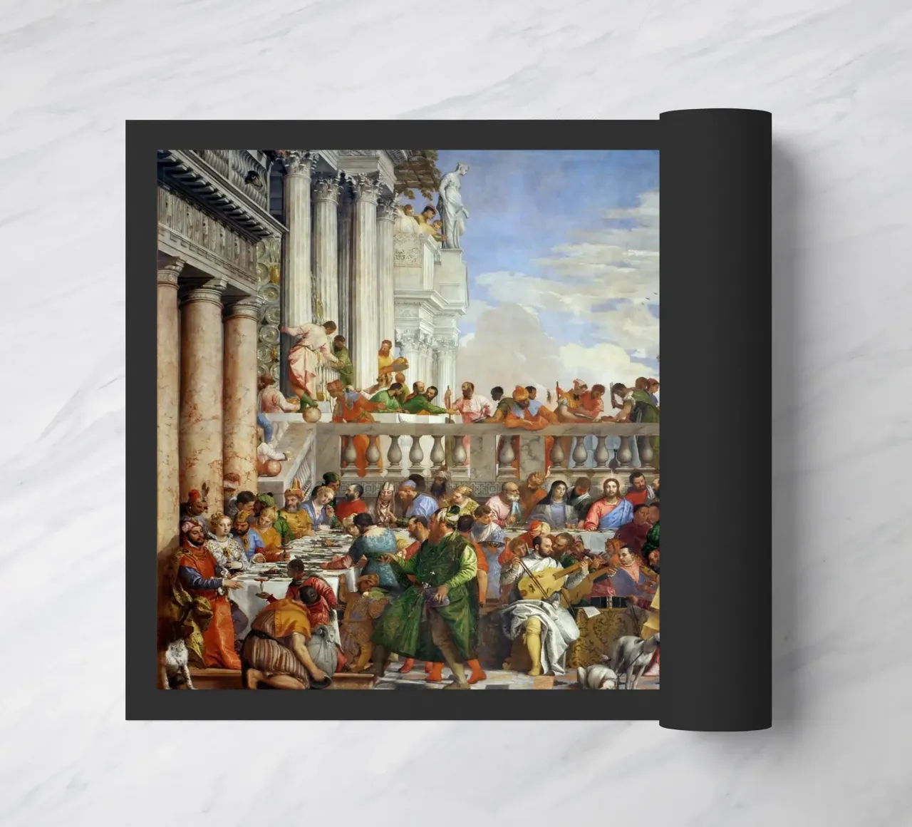 Veronese (Paolo Caliari) Le nozze di Cana zerbino da Timeless Artworks