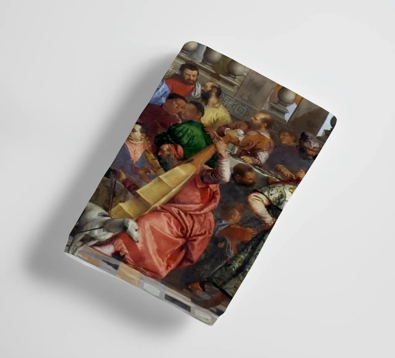 Veronese (Paolo Caliari) Le nozze di Cana asciugamano da bagno da Timeless Artworks