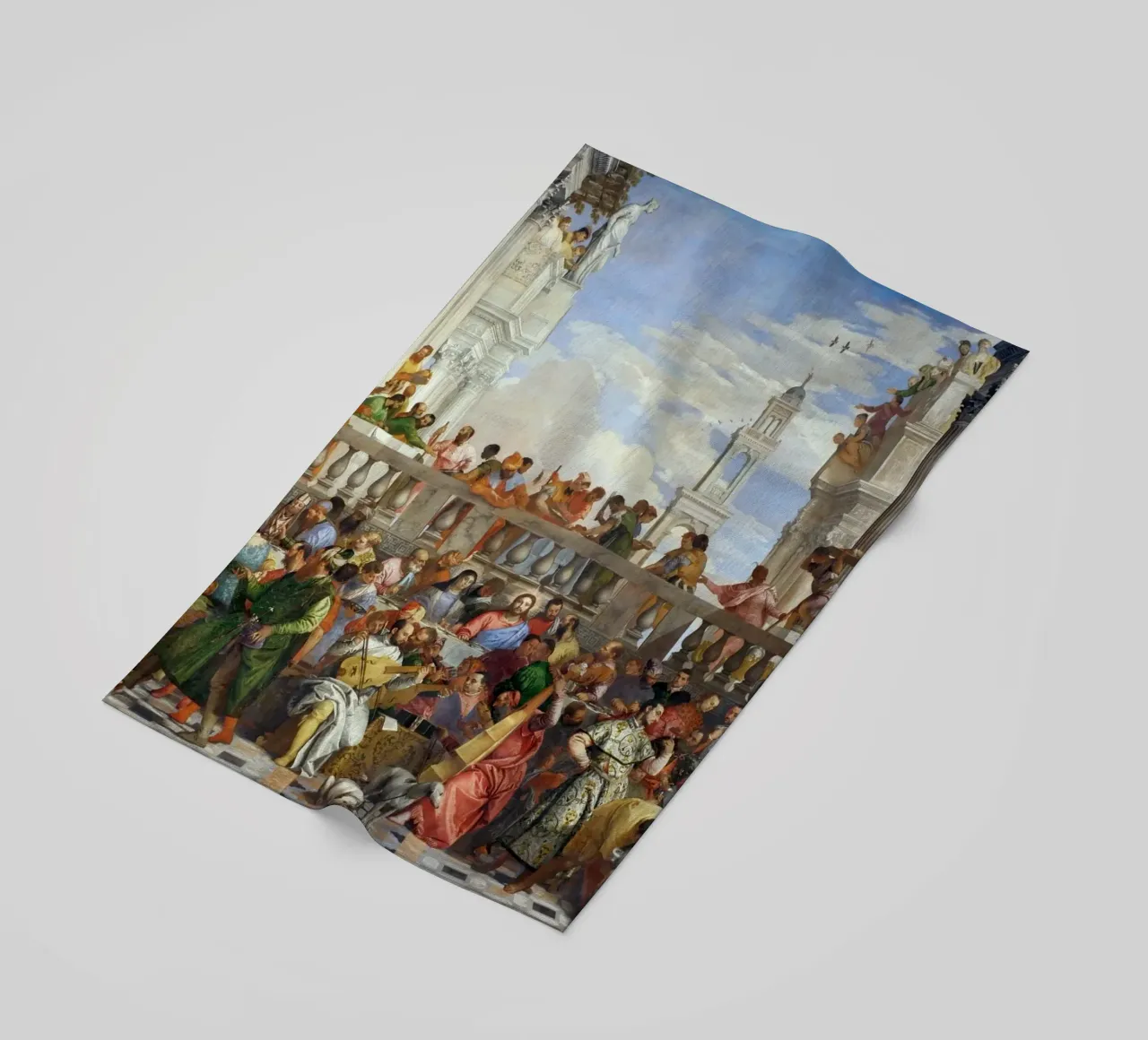 Veronese (Paolo Caliari) Le nozze di Cana telo mare da Timeless Artworks