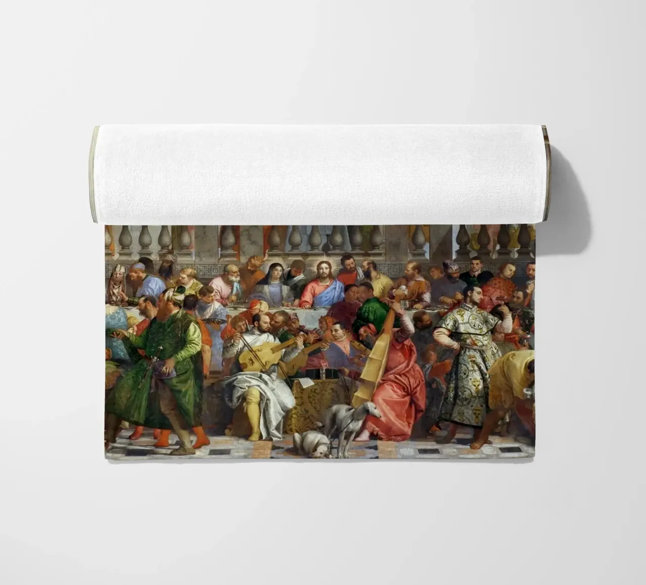 Veronese (Paolo Caliari) Le nozze di Cana telo mare da Timeless Artworks