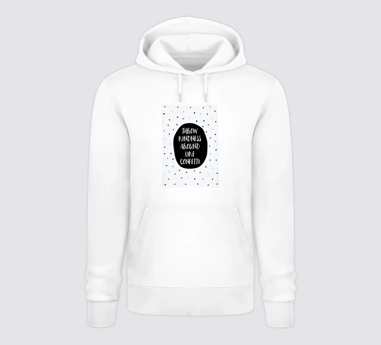 Throw Kindness felpa con cappuccio da Elisabeth Fredriksson