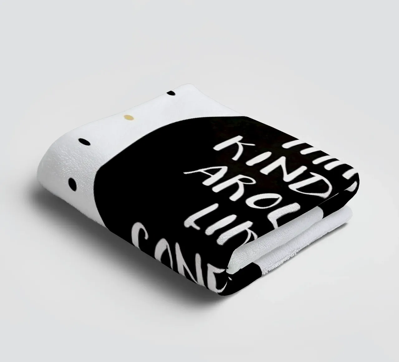 Throw Kindness towel by Elisabeth Fredriksson
