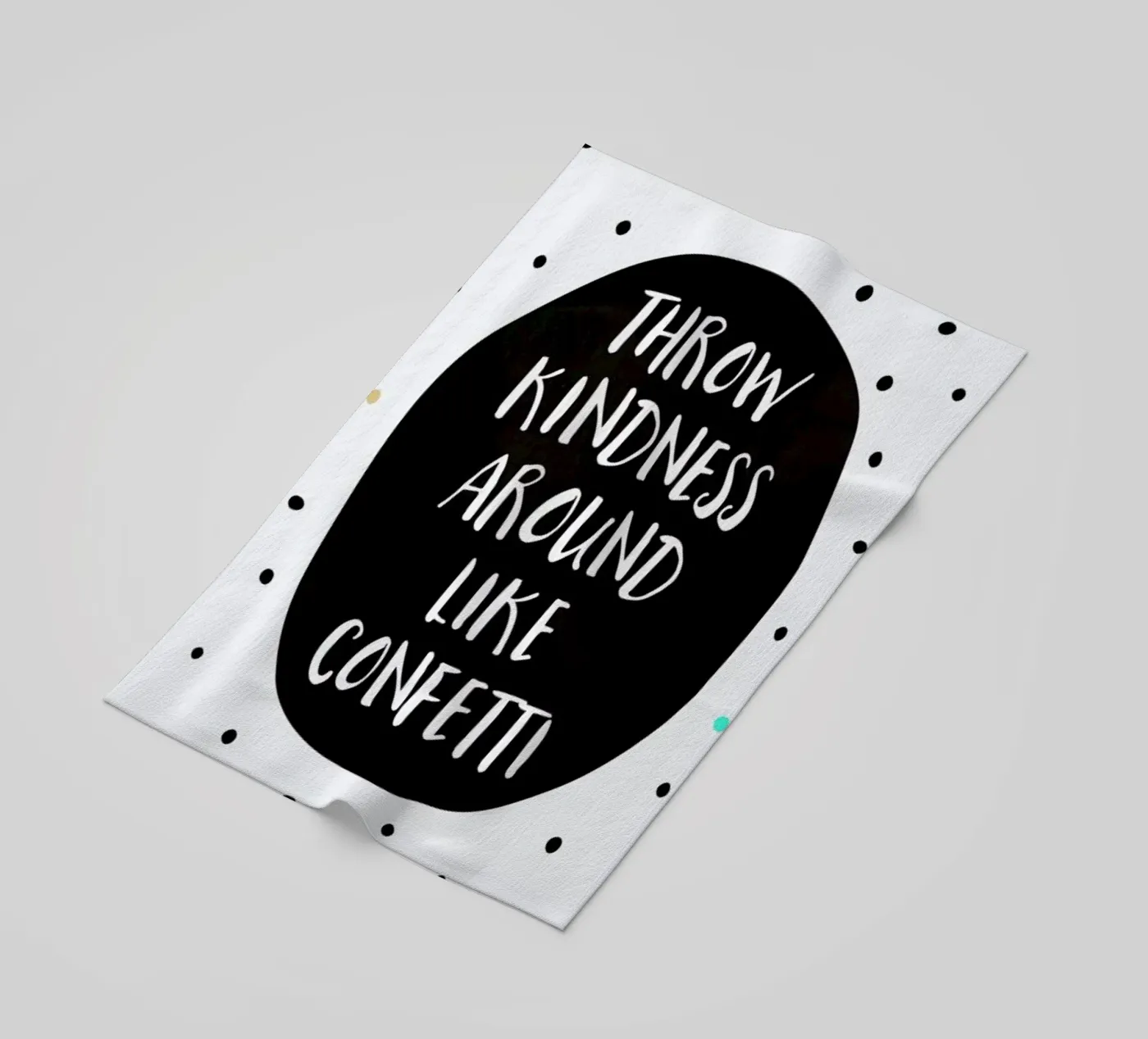 Throw Kindness telo mare da Elisabeth Fredriksson