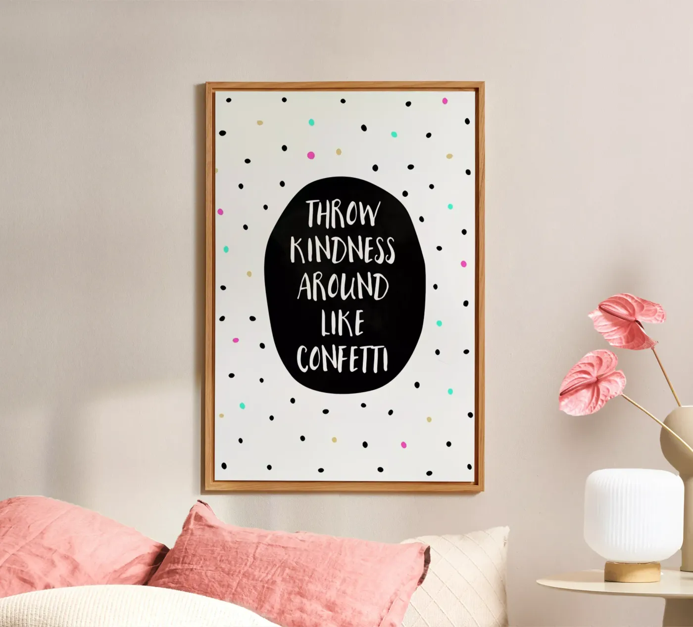 Throw Kindness pannello forex da Elisabeth Fredriksson