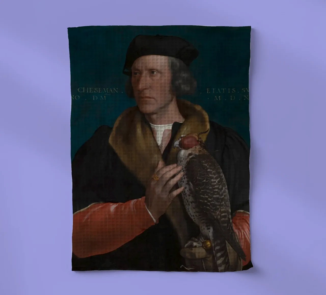 Hans Holbein - das jüngere Porträt von Robert Cheseman Geschirrtuch von Timeless Artworks