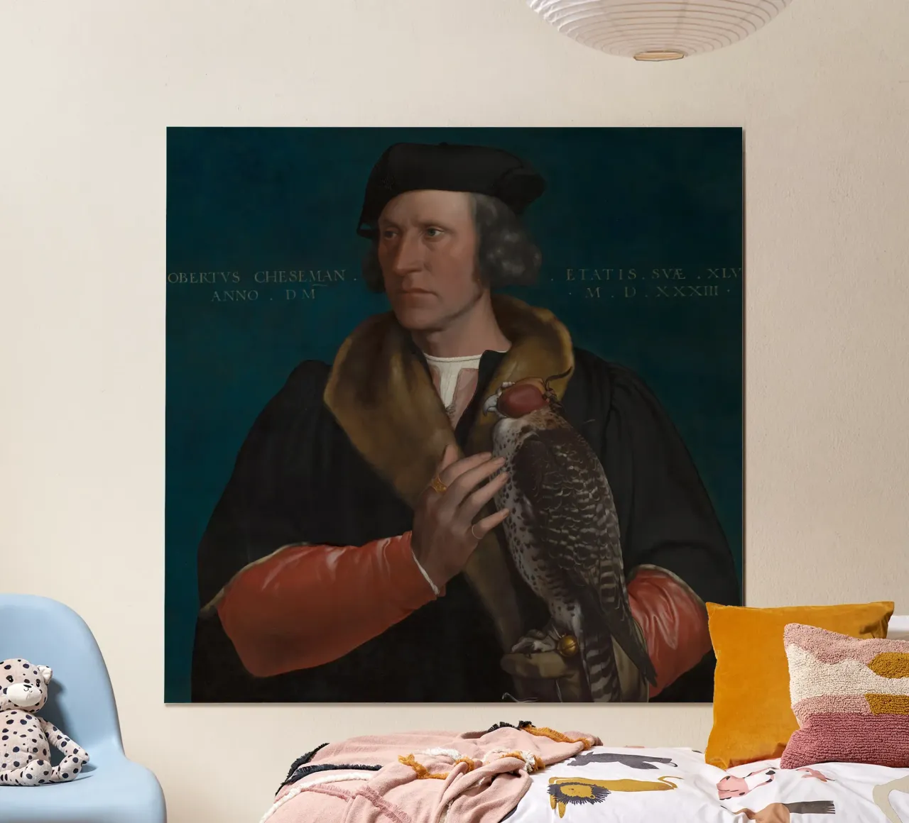 Hans Holbein - Il ritratto giovanile di Robert Cheseman poster da Timeless Artworks