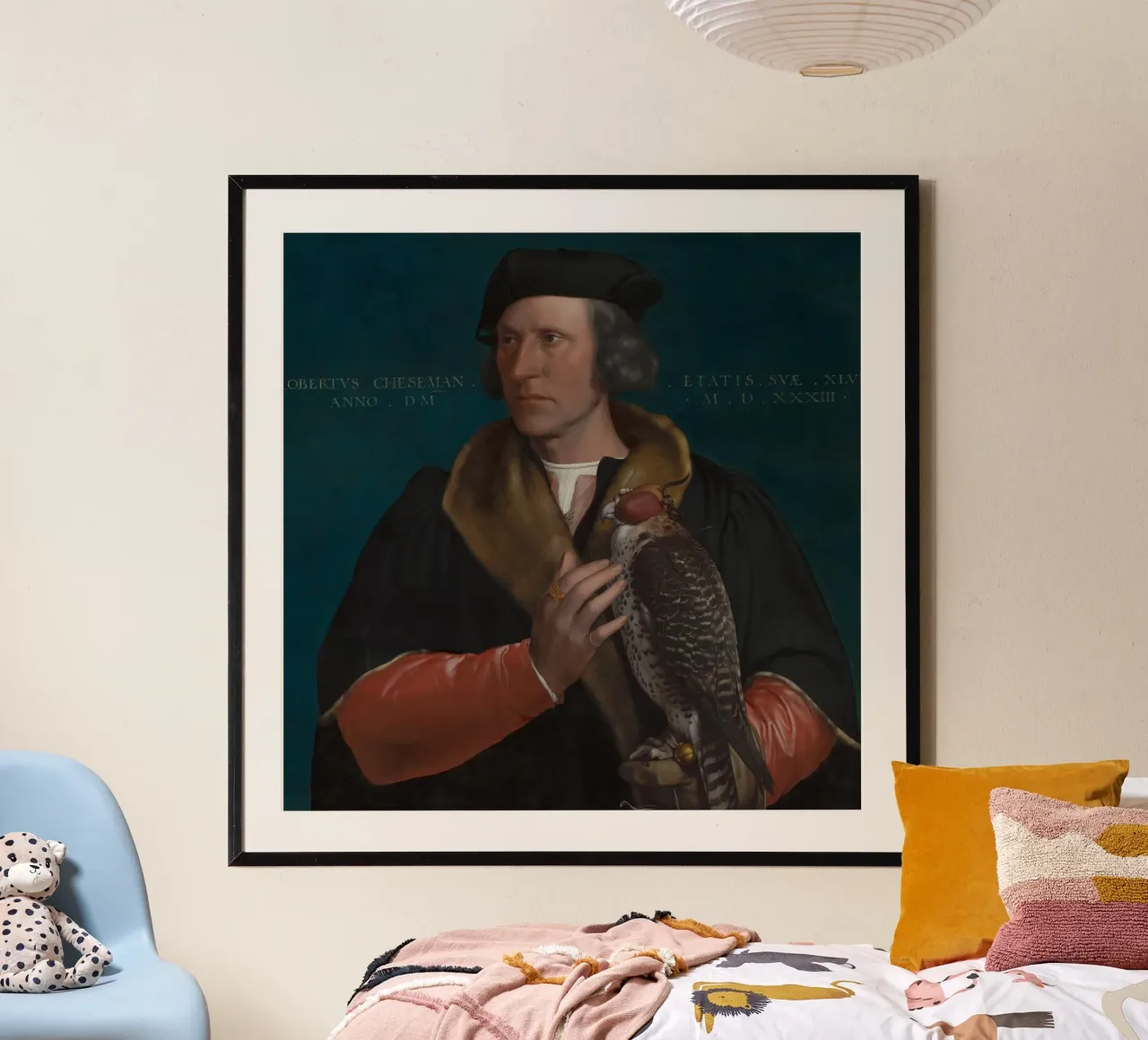 Hans Holbein - Il ritratto giovanile di Robert Cheseman poster da Timeless Artworks
