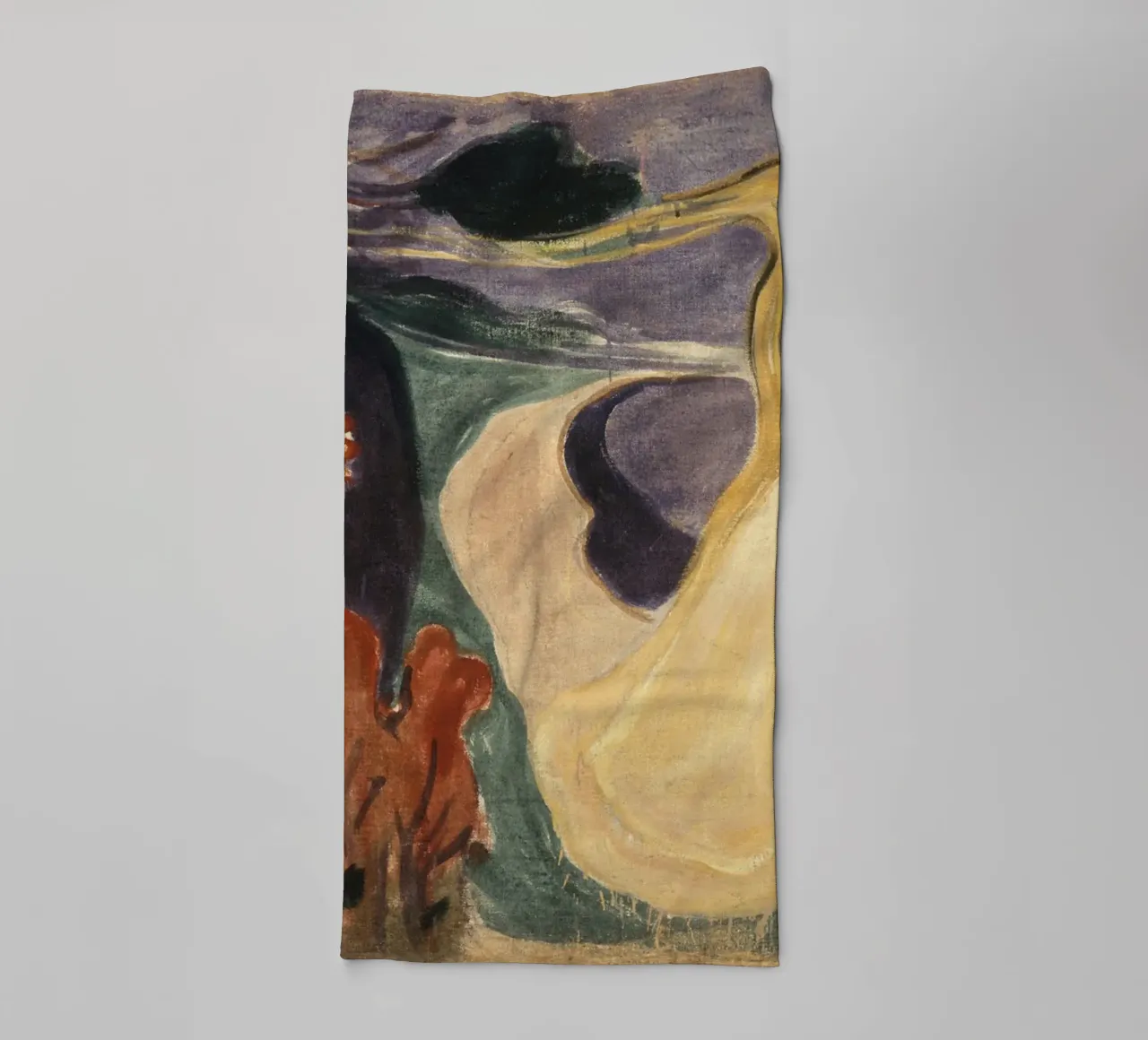 Edvard Munch - Separazione asciugamano da bagno da Timeless Artworks