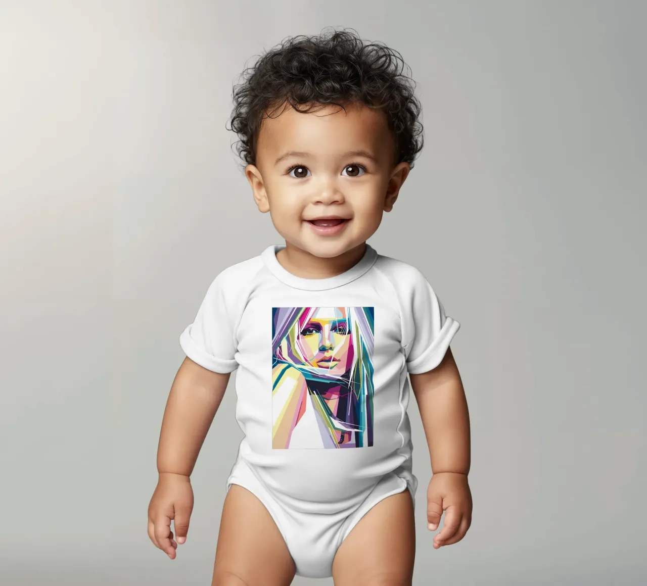 Prinzessin des Pop Kurzarm Babybody von Alkahfsmart