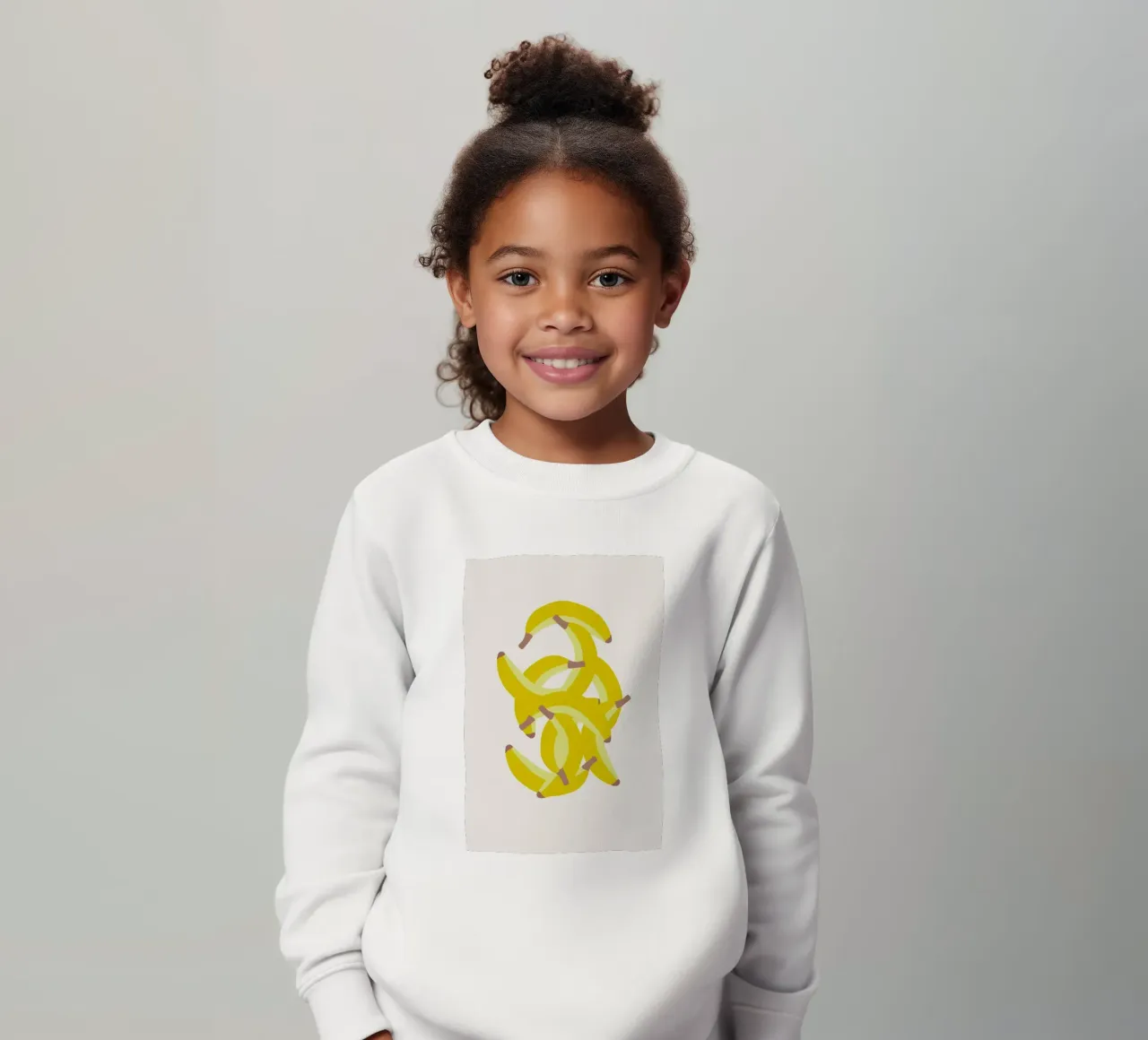 Jeg Elsker Bananer felpa bambino da Swen Swensøn