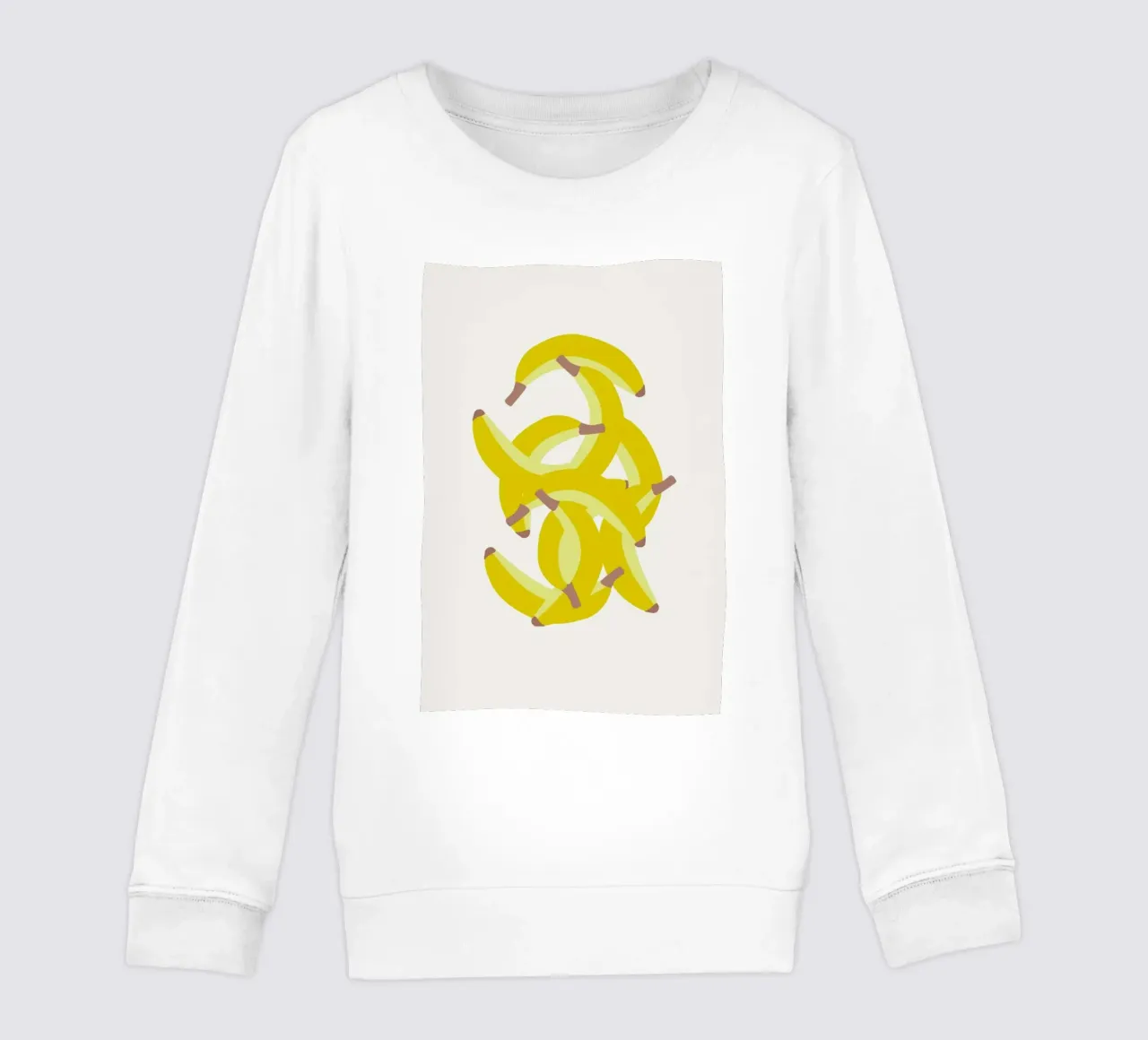 Jeg Elsker Bananer felpa bambino da Swen Swensøn