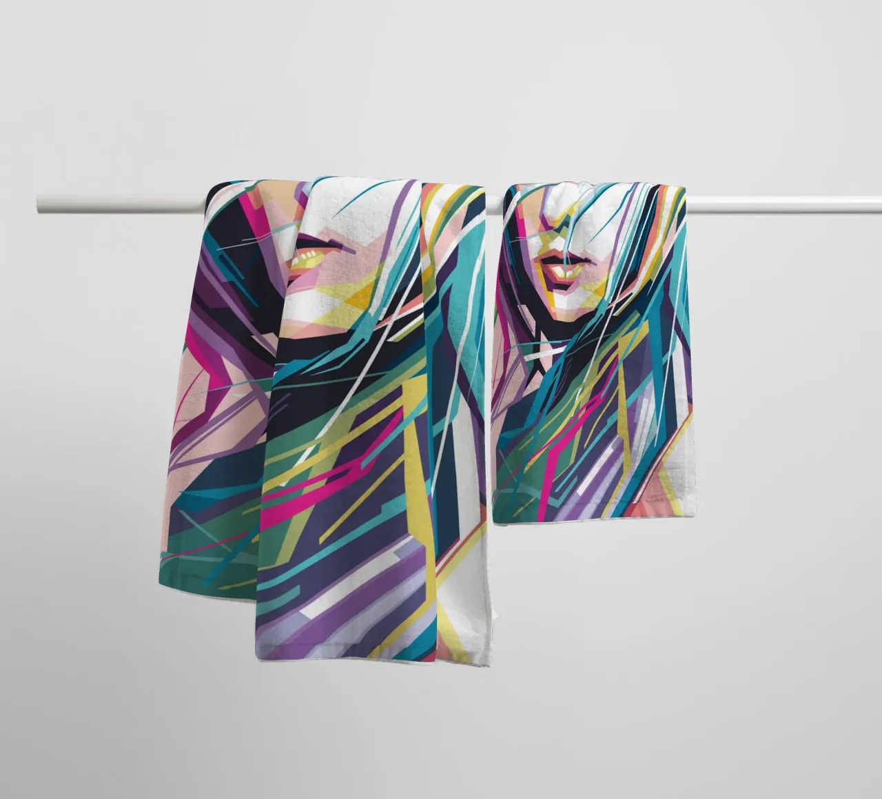 Princess of Pop fanart trending now towel by Alkahfsmart
