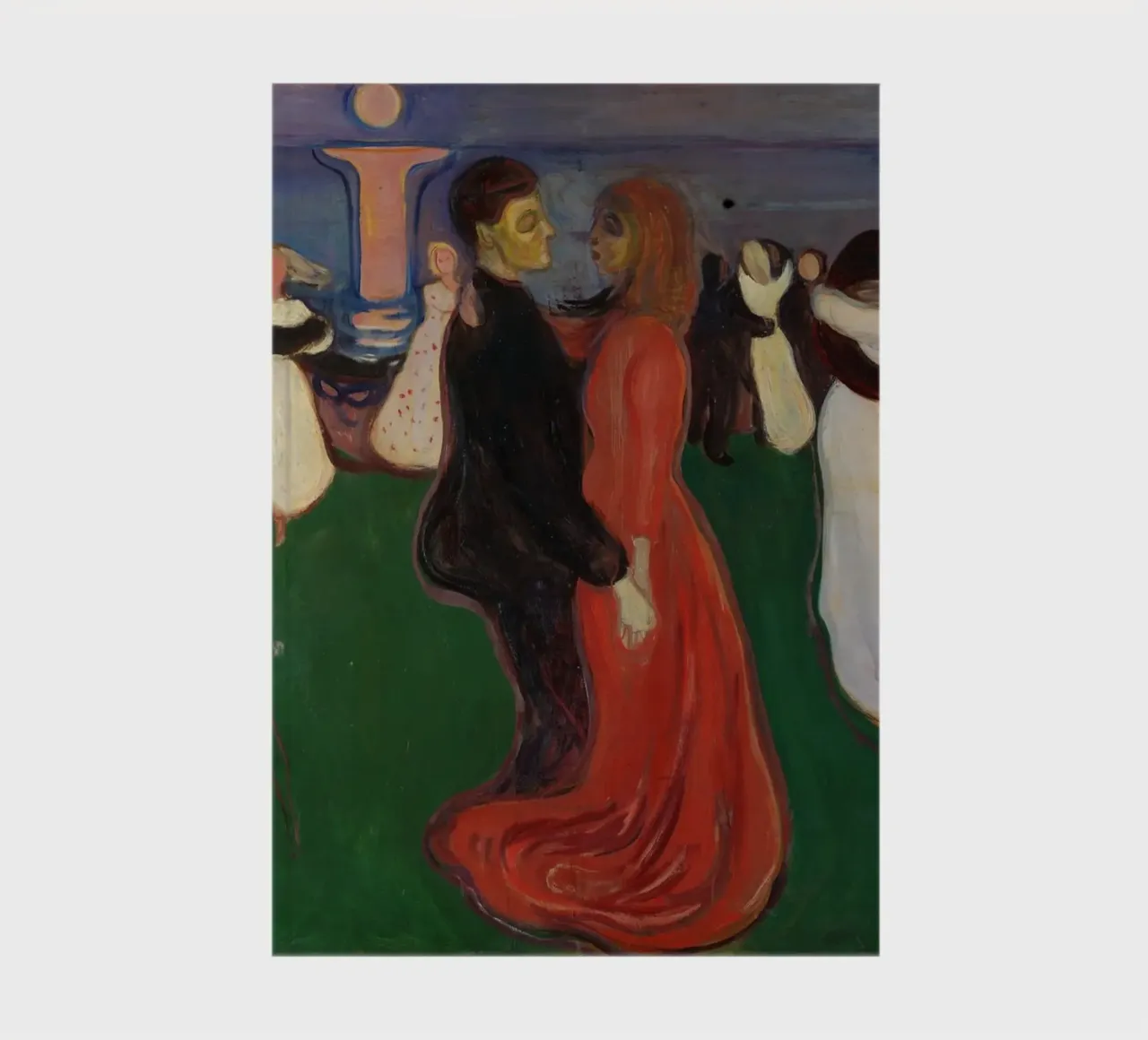 Edvard Munch - The Dance of Life notebook by Timeless Artworks