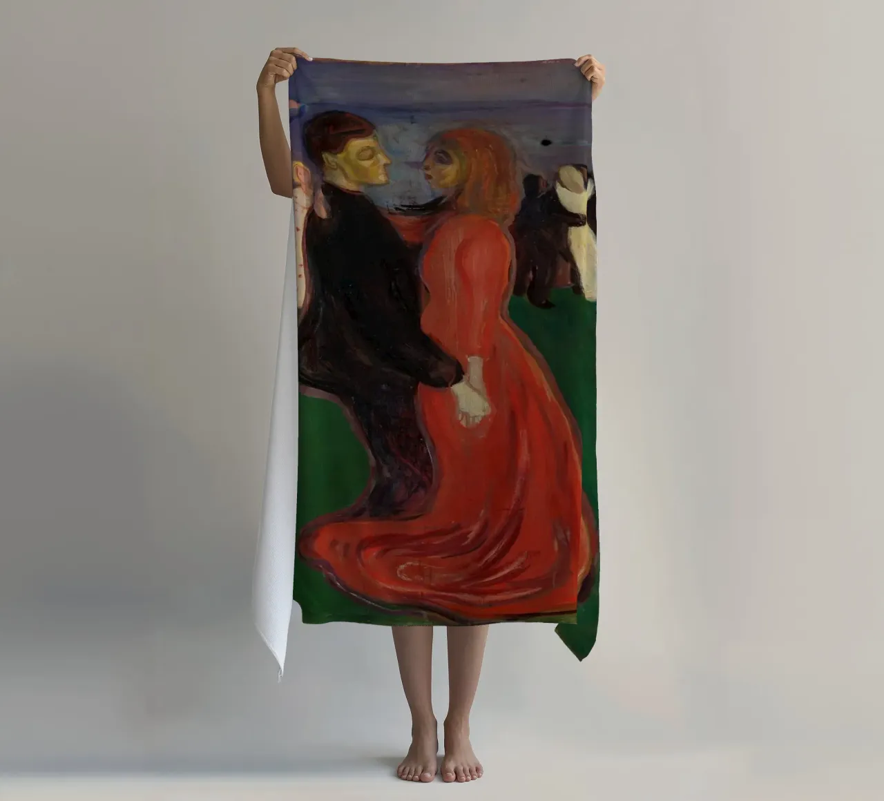Edvard Munch - La danza della vita telo mare da Timeless Artworks