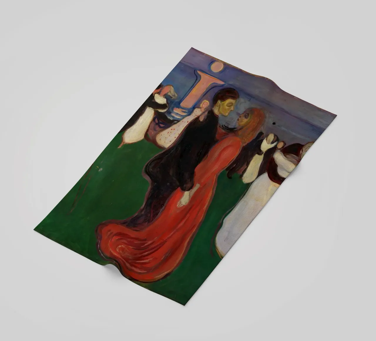 Edvard Munch - La danza della vita telo mare da Timeless Artworks