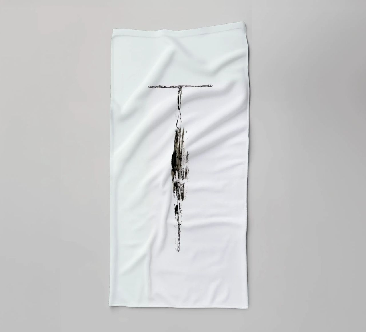T towel by Marina Guiu