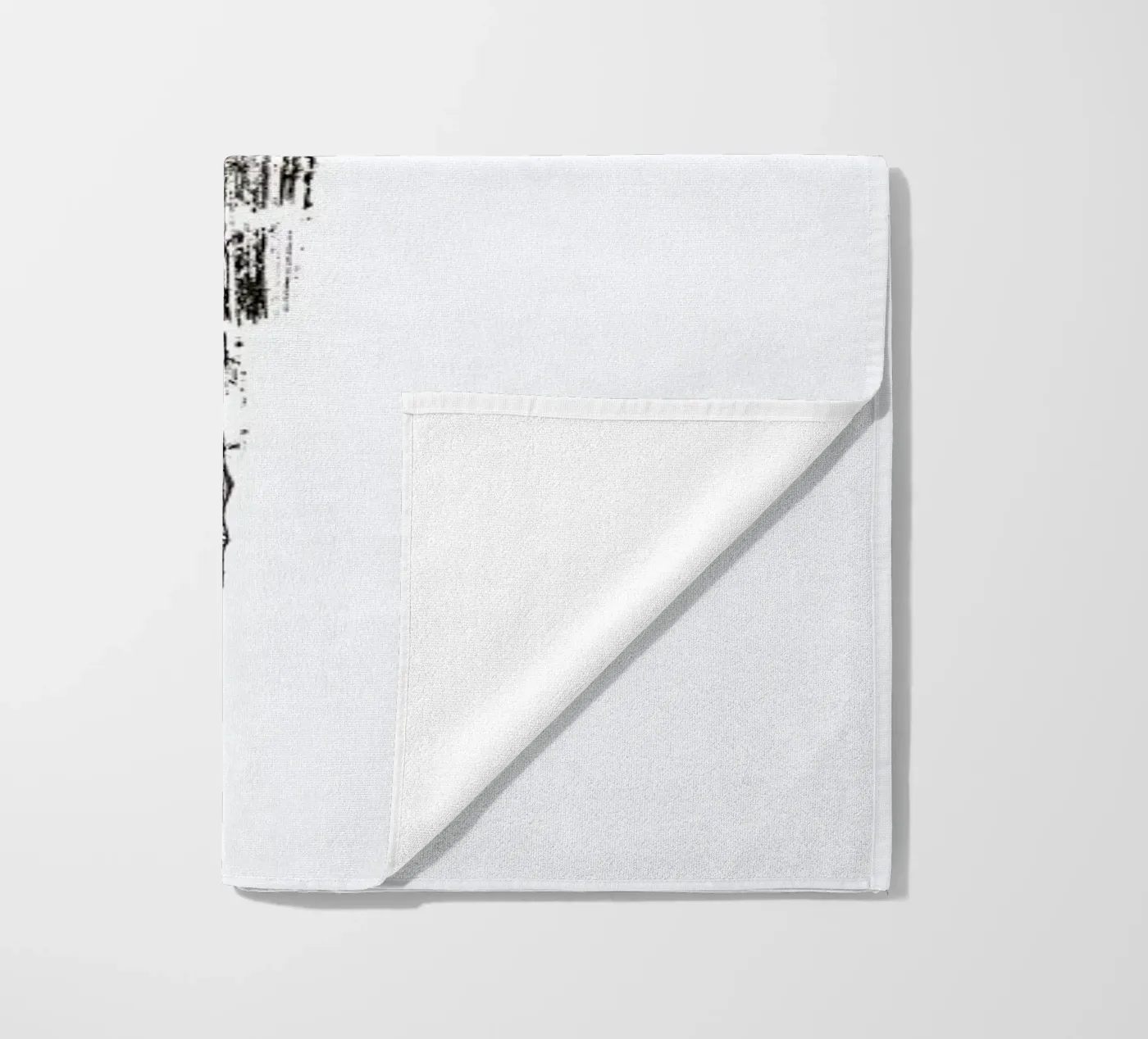T beach towel by Marina Guiu