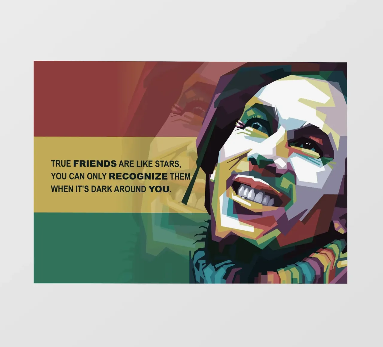 Citazioni di Tuff Gong telo in pvc da Alkahfsmart
