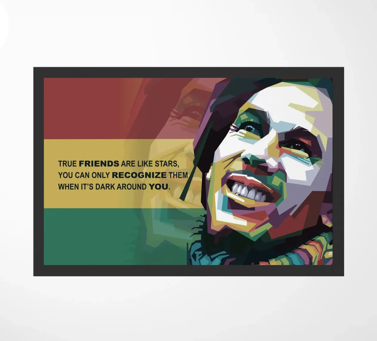 Citazioni di Tuff Gong zerbino da Alkahfsmart