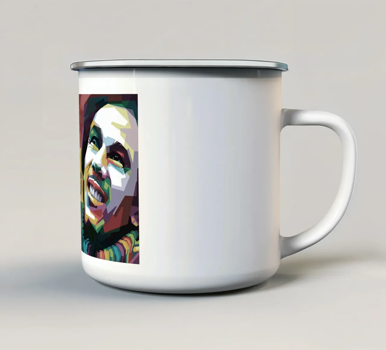 Citazioni di Tuff Gong tazza in smalto da Alkahfsmart