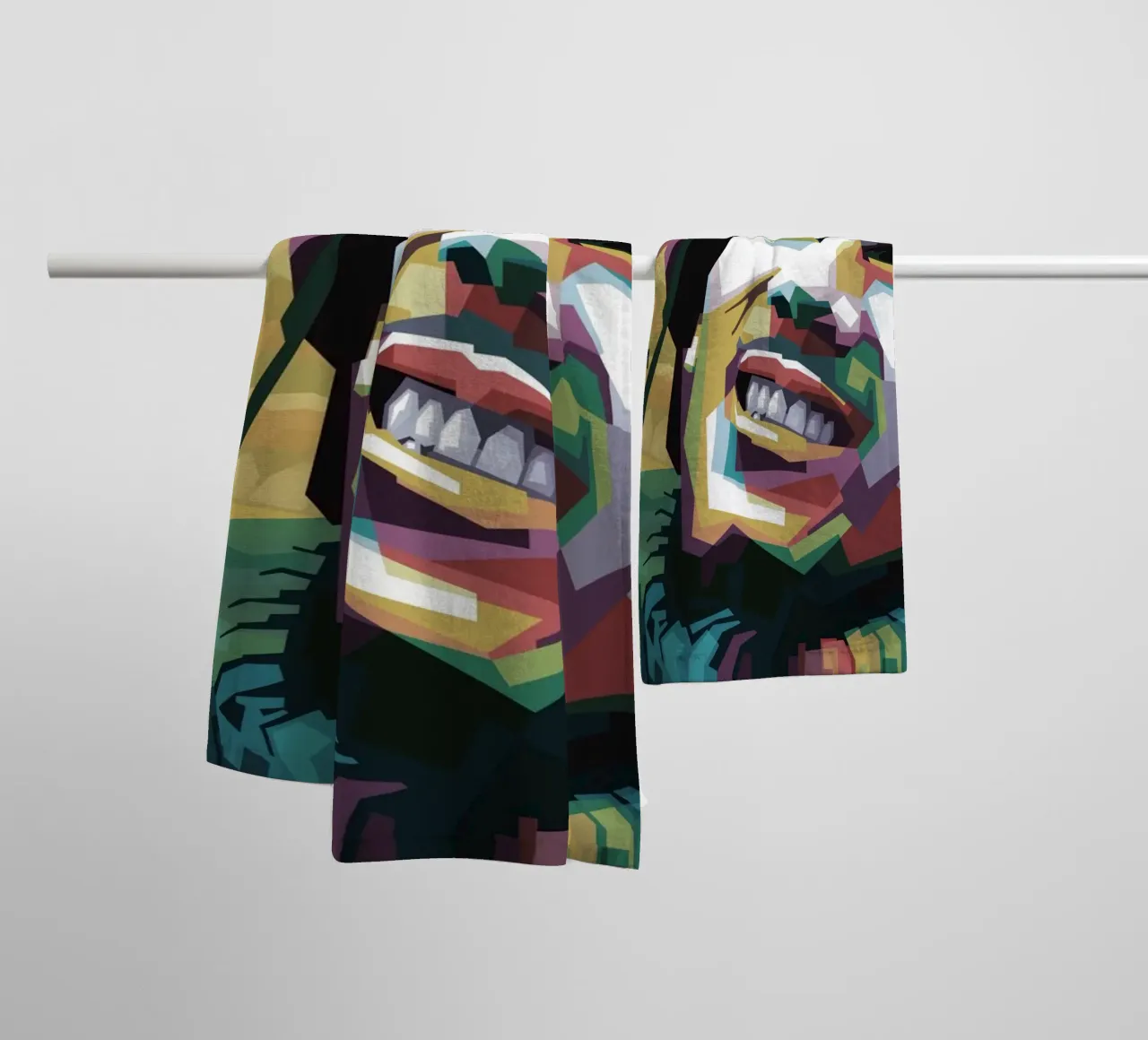 Tuff Gong citaten badhanddoek van Alkahfsmart