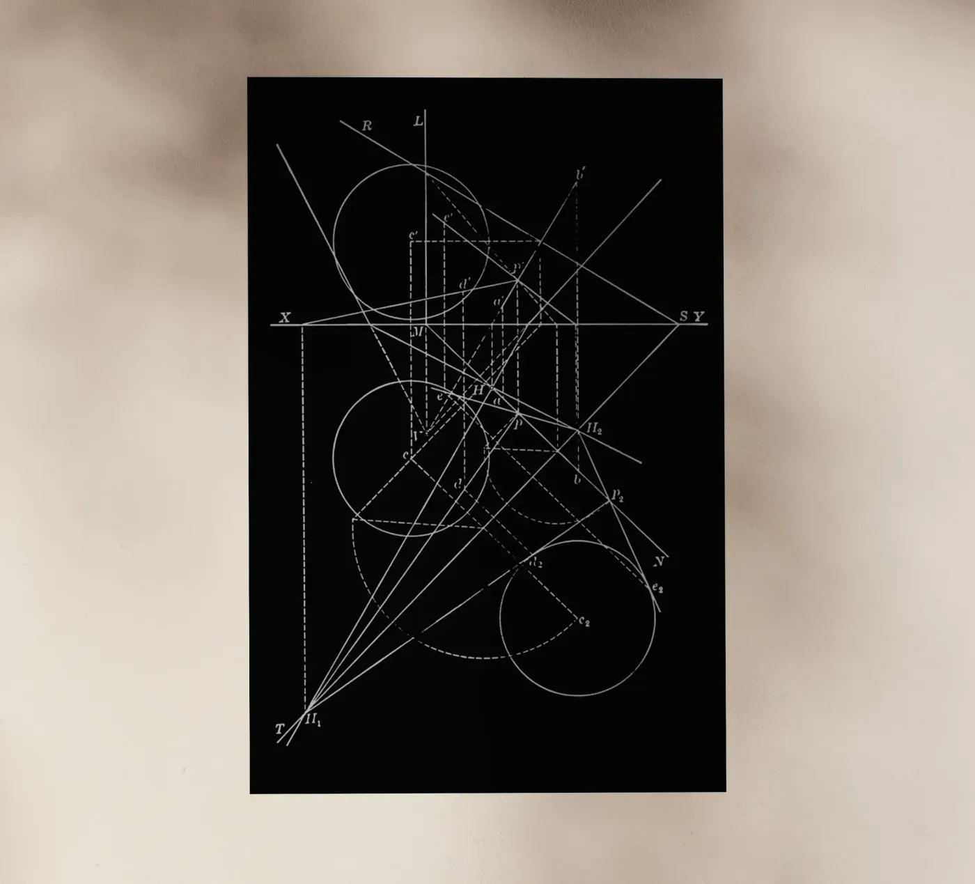 Compasses backlit folie van Astër