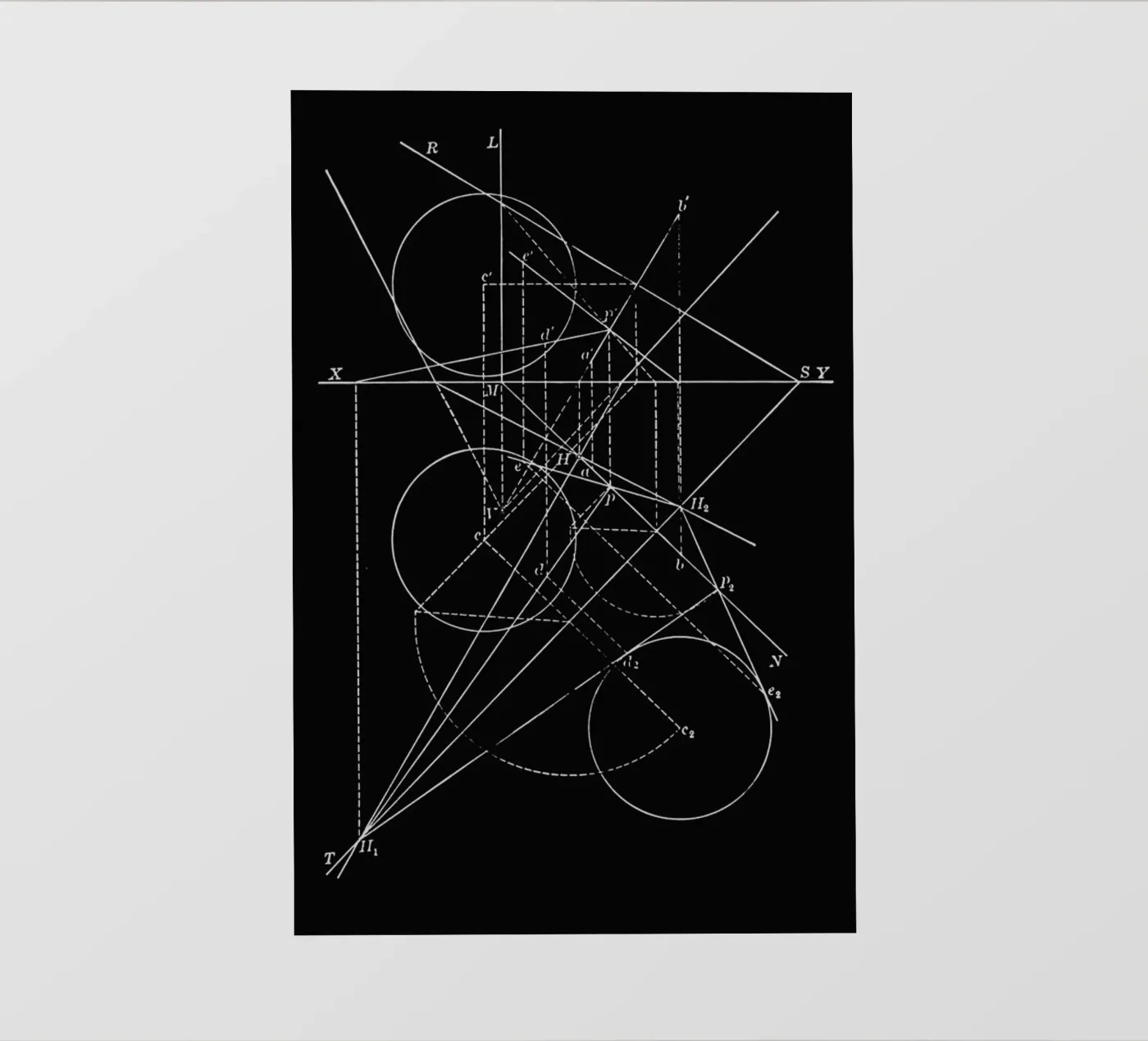 Compasses backlit folie van Astër