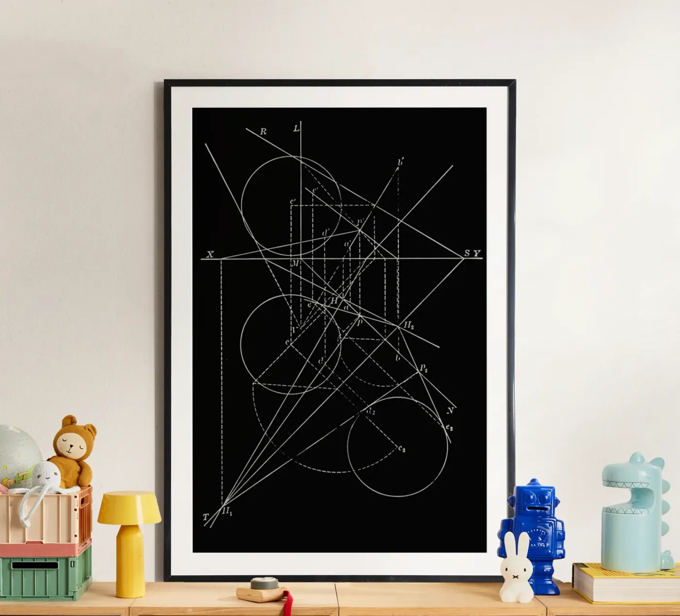 Compasses poster van Astër