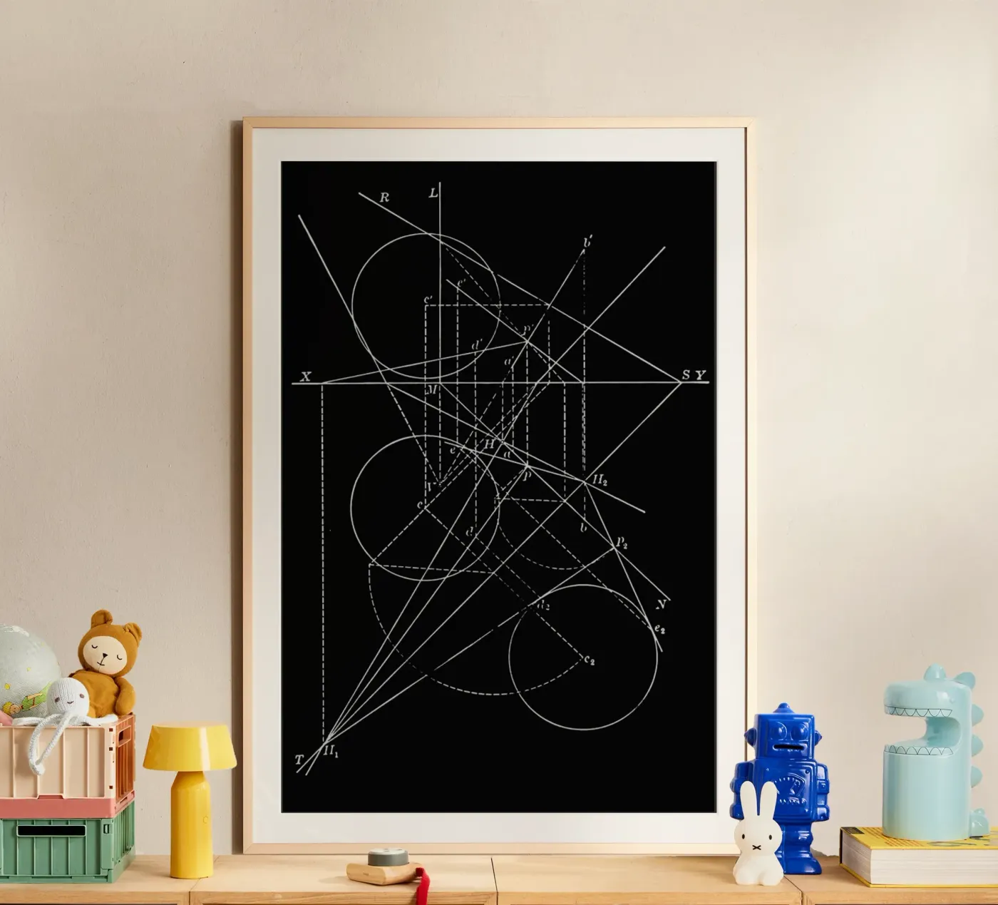 Compasses poster van Astër