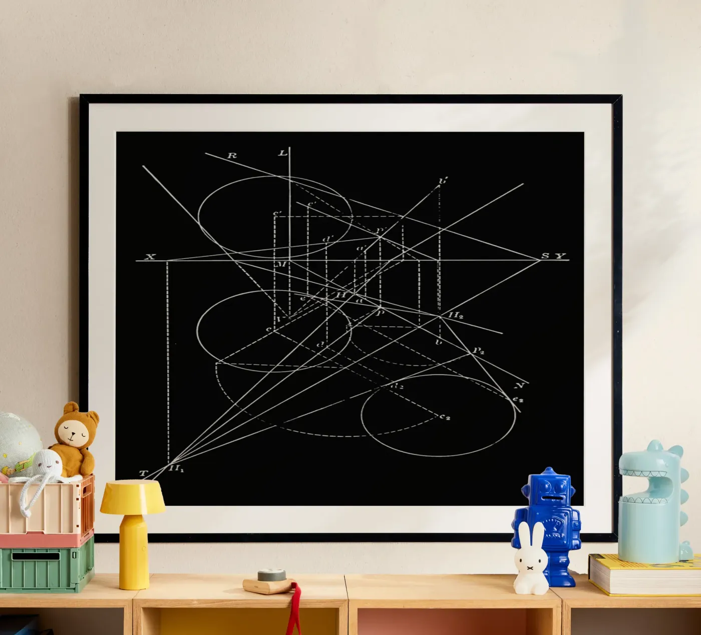 Compasses poster van Astër