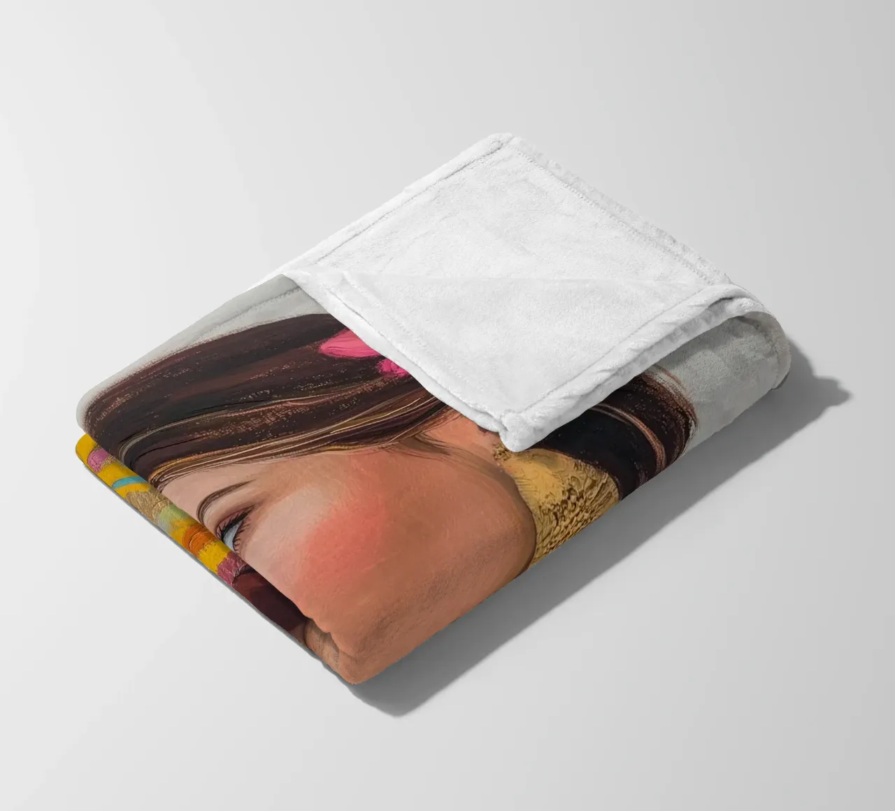 Luise Eleganza femminile coperta in pile da Carinaprint