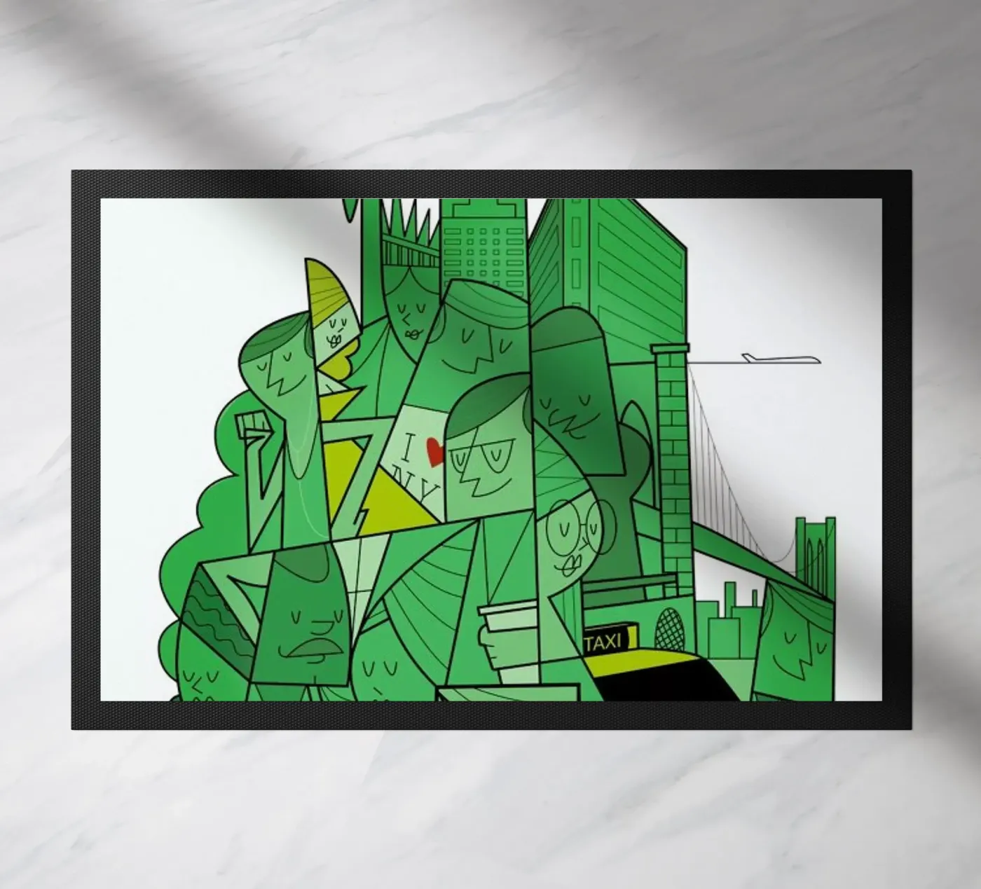 New York doormat by Ale Giorgini