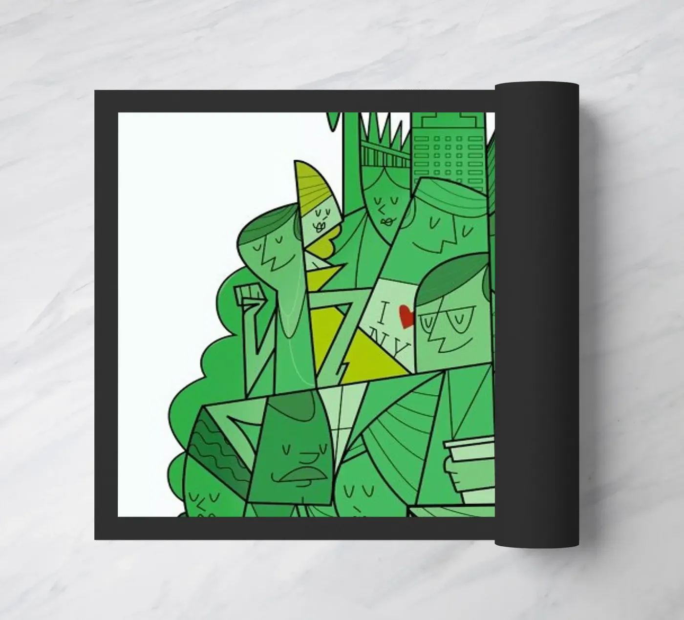 New York doormat by Ale Giorgini