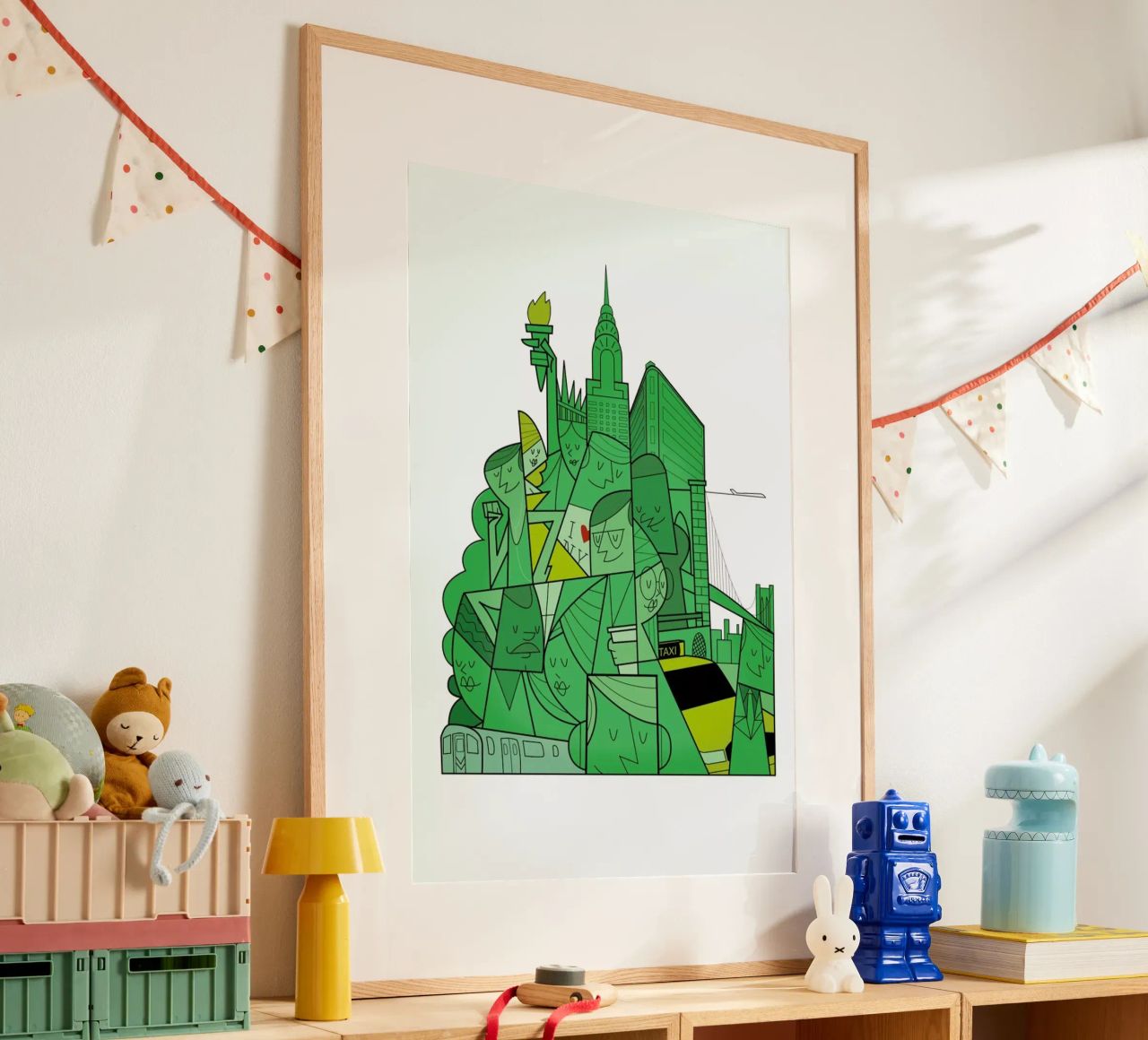 New York poster de Ale Giorgini
