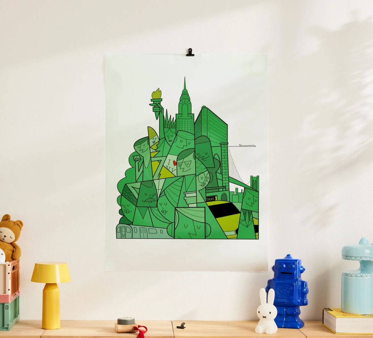 New York poster de Ale Giorgini