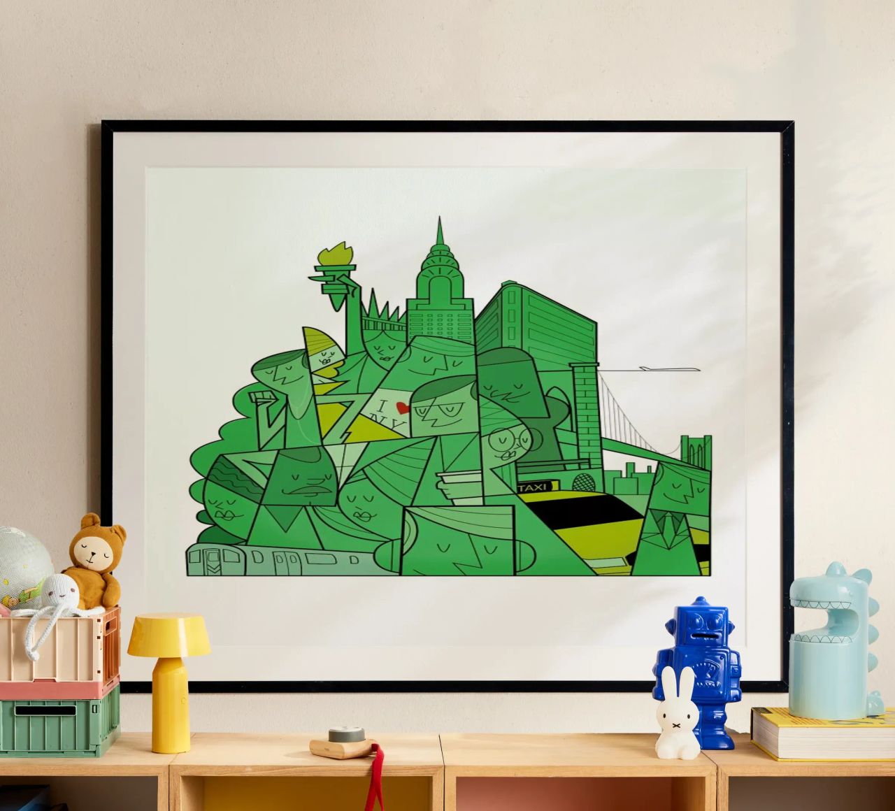 New York poster de Ale Giorgini
