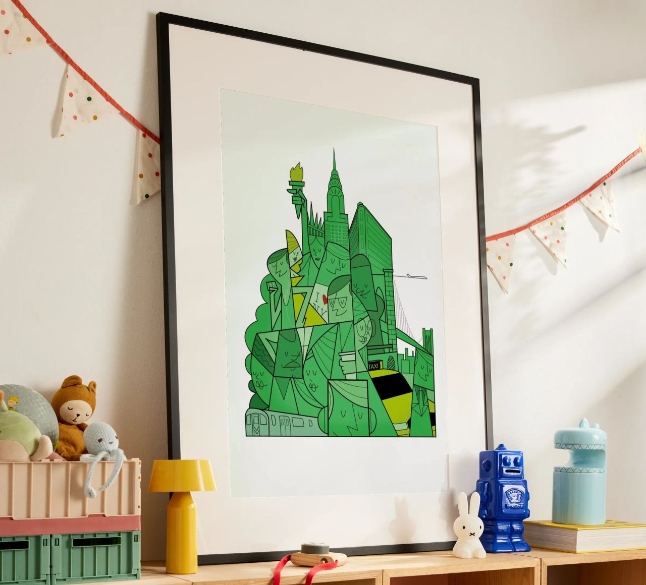 New York poster de Ale Giorgini