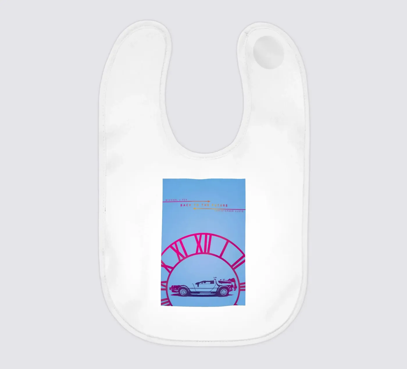 BTTF bavaglino da MD POSTERS