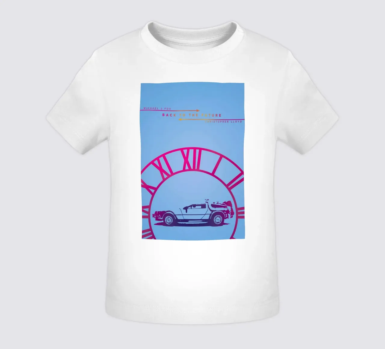BTTF baby t-shirt by MD POSTERS