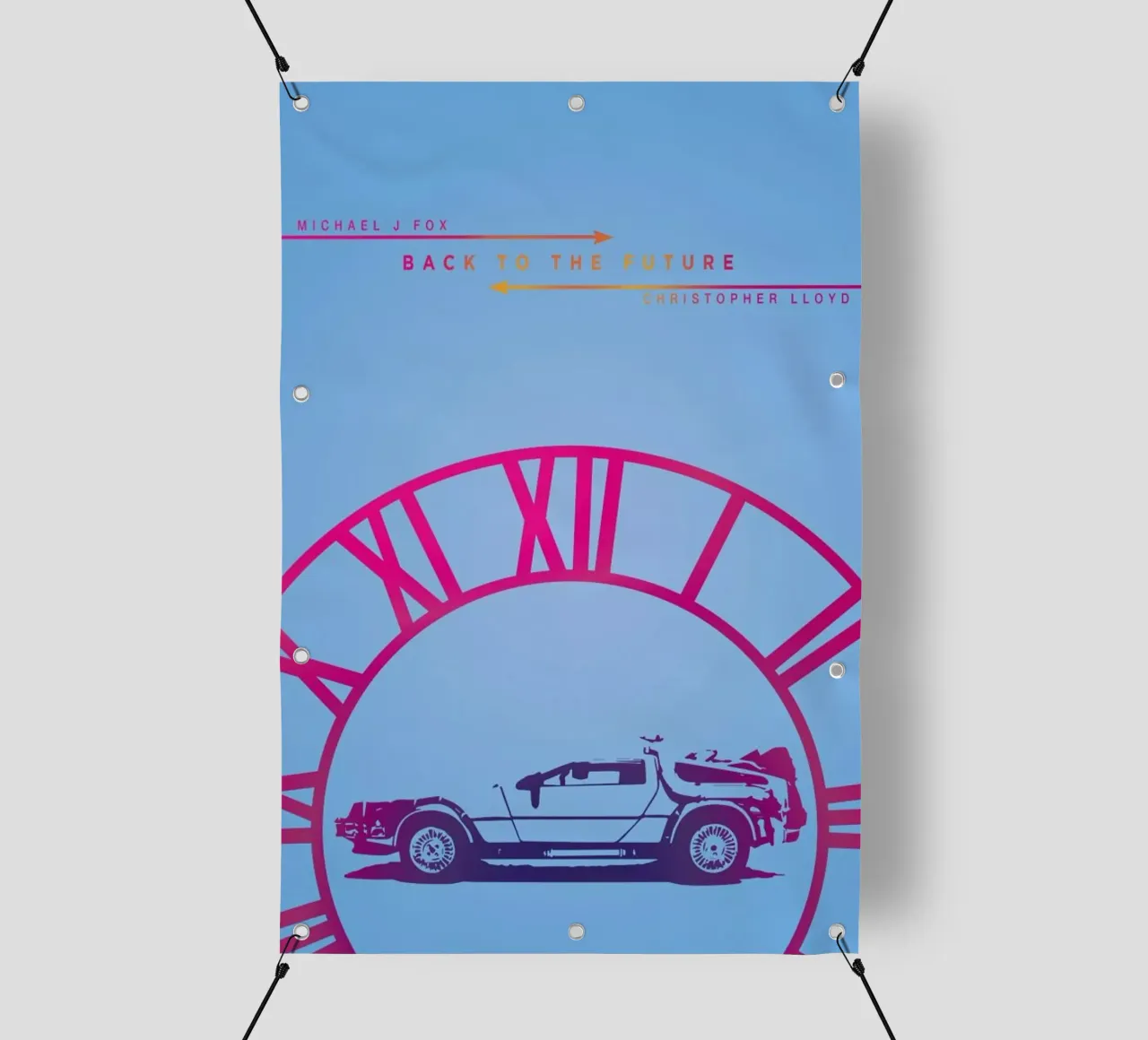BTTF telo in pvc da MD POSTERS