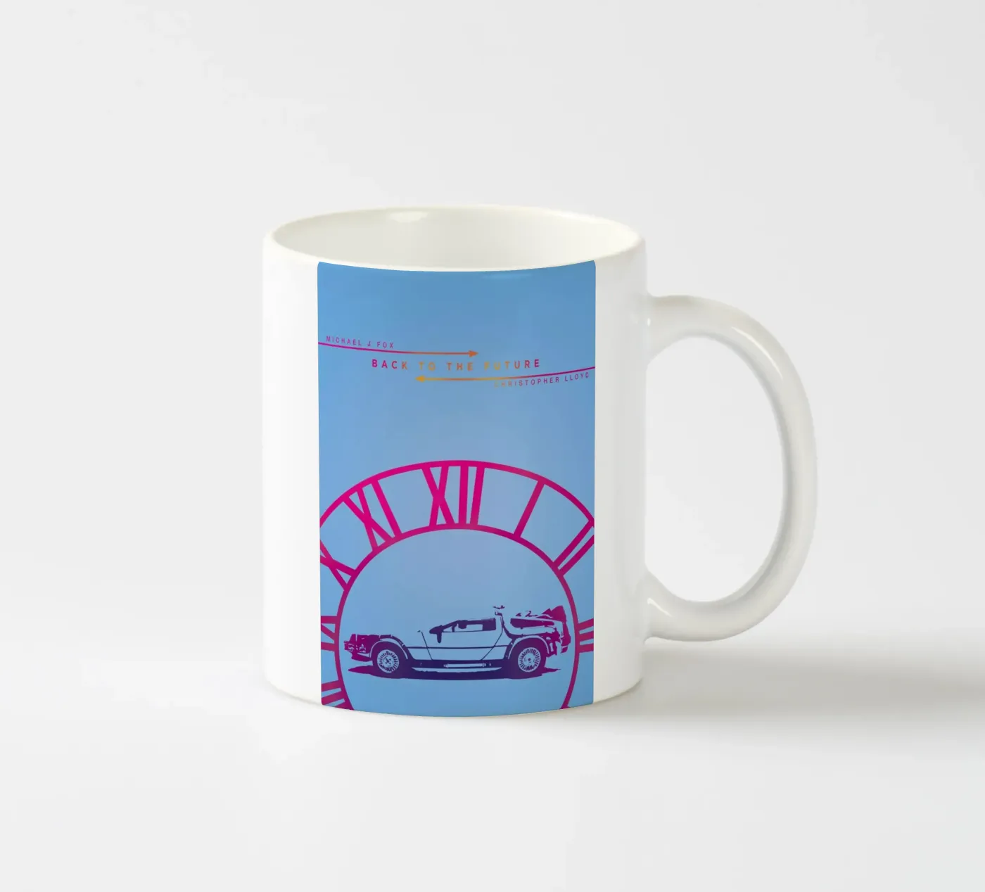 BTTF ceramic mug by MD POSTERS