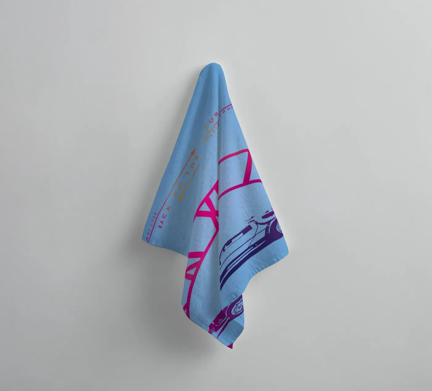 BTTF badhanddoek van MD POSTERS