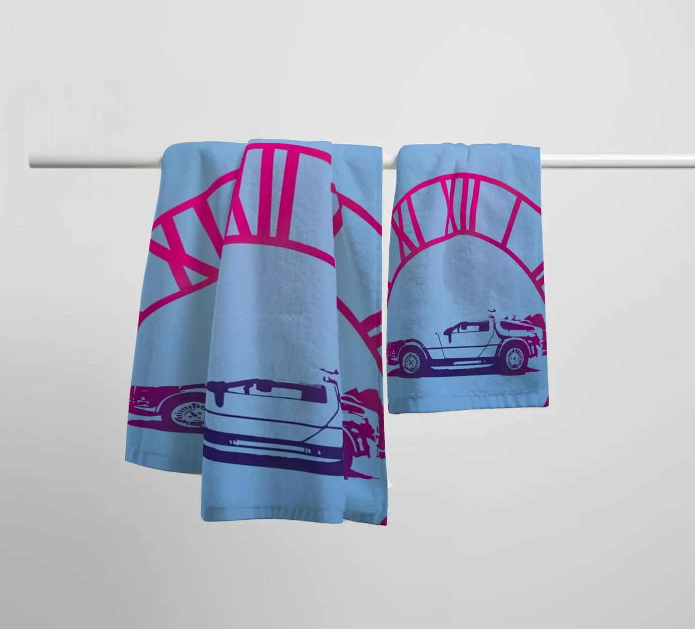 BTTF badhanddoek van MD POSTERS